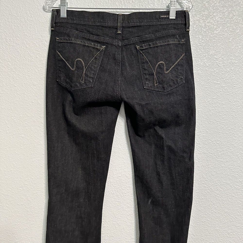 Citizen Of Humanity Ingrid Stretch Low Waist Flare Blue Jeans Size 28 Stay Gold - Picture 5 of 16
